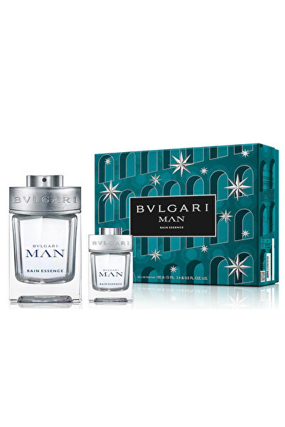Bvlgari Man Rain Essence Gift Set For Men EDP 100 ml + EDP 15 ml