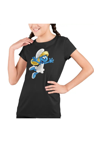 OEM Tricou Copii Fete Strumfita Desene Strumfii