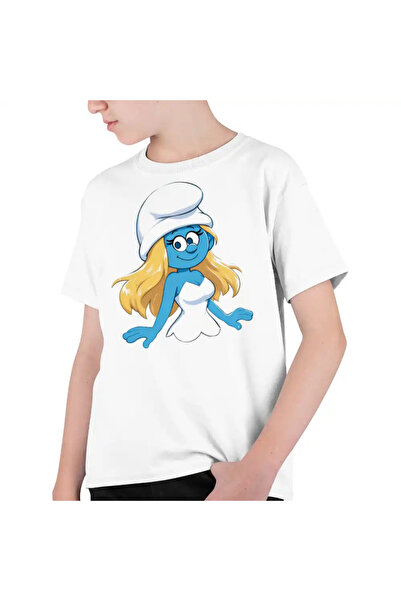 OEM Tricou Copii Baieti Strumfita Strumfii Smurfette