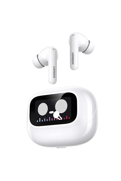 Ugreen Bluetooth Headphones with Smart Display, ANC Ugreen, White, 55137