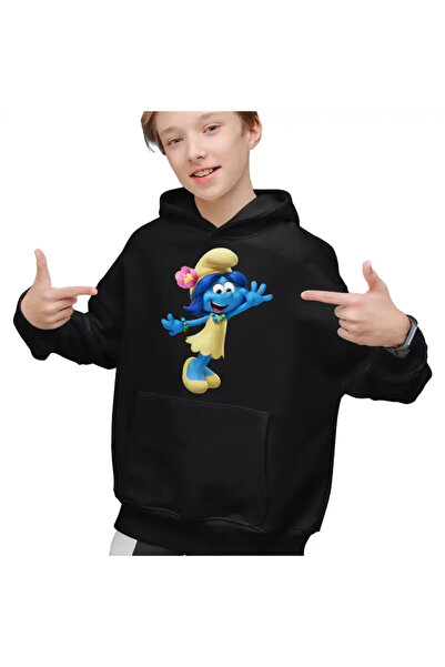 OEM Hanorac Copii Baieti Smurf Blossom Strumfii