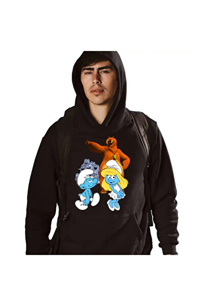 OEM Men's Hoodie The Smurfs Grizzy The Lemmings Smurfette