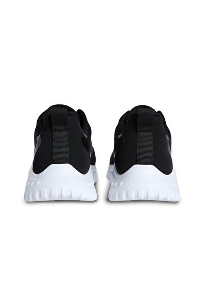 Calvin Klein Men Black/Bright White Eva Runner Mix Mesh Lausanne Low Top Sneakers