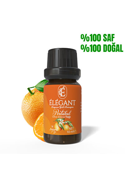 Portakal Yağı 10 ml - %100 Saf, %100 Doğal – Aromaterapi İçin Buhar Distilasyonu