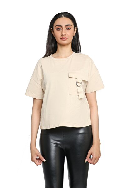 mica Cotton Pocket Top