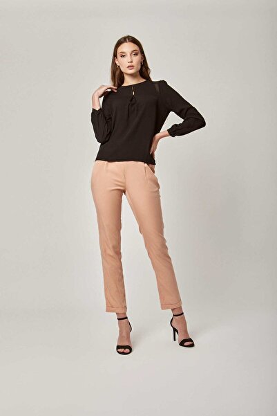 DALYDRESS Solid Long-Sleeve Top