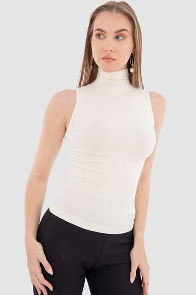 CARINA High-Neck Sleeveless Top