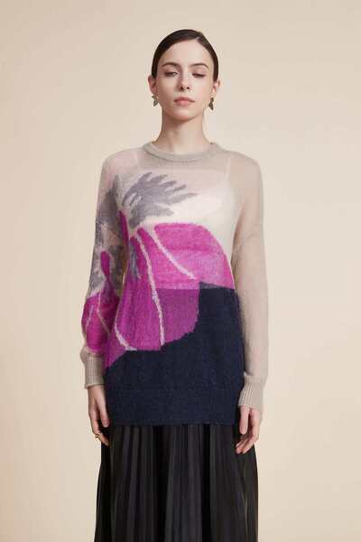 Yola Floral Long-Sleeve Top