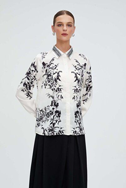 Nichii Floral Long-Sleeve Top
