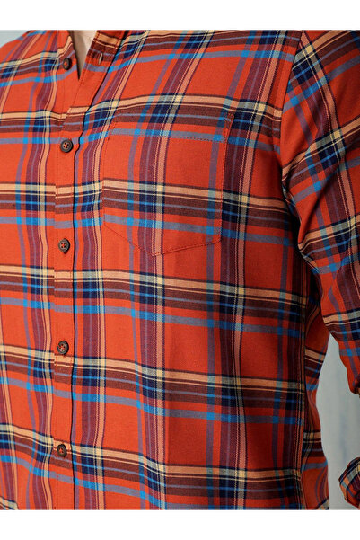 HardSoda By Styli Men Red Plaid Flannel Casual Shirt