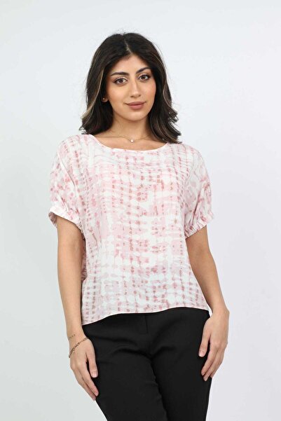 Nichii Ribbed Short-Sleeve Top