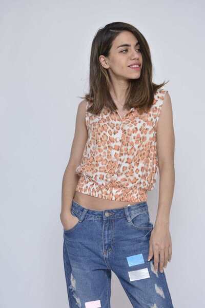Kitschen Floral Cropped Top