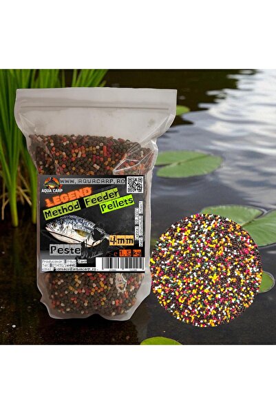 Aqua Pelete AquaCarp Legend Method Feeder 4mm Fish Mix 1.5 Kg