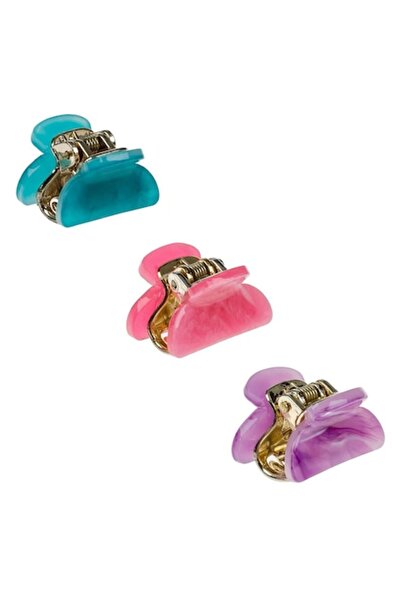 SHOPIENS Set 6 Clame Par pentru Femei Shopiens®, cu Model Marmura, 2.5 cm