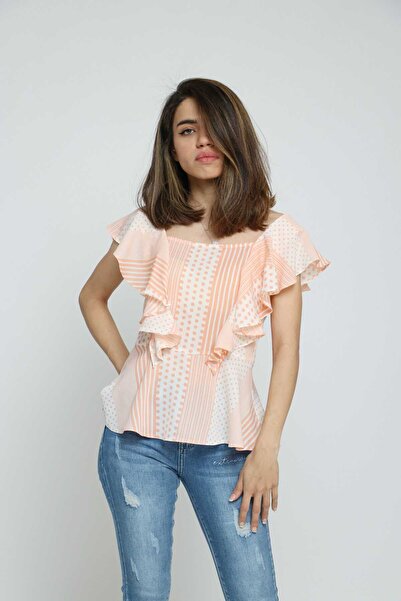 mica Chiffon Butterfly Top