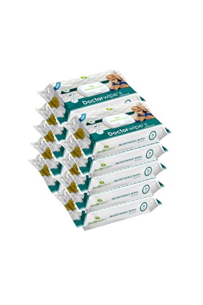 DOCTOR WIPES Set 10 x Servetele umede incontinenta Doctor Wipe's, PH neutru, ...