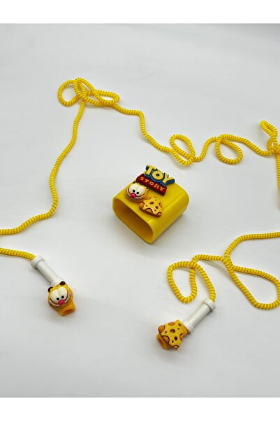 ELMALI STORE iPhone 18/20 W Şarj Cihazı Uyumlu 4 Parça Şarj Koruma Seti