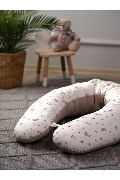 Funna Baby Pregnancy Support Cushion - Grass - Beige - 160 cm