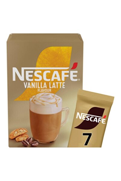 Nescafe قهوة نسكافيه فانيليا لاتيه 7 اظرف مستورد بريطانيا
