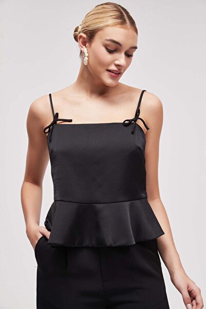 Livia Ruffled Solid Cami Top