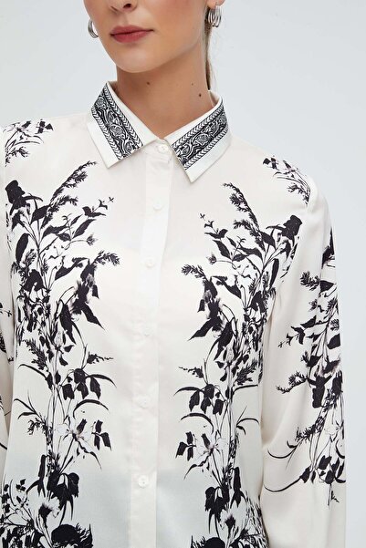 Nichii Floral Long-Sleeve Top