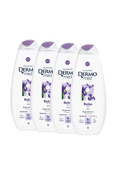 Dermomed Gel de duș hidratant Relax Iris, 4 x 750 ml
