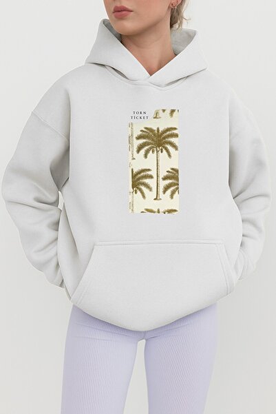 OSCAR WILDE سويت شيرت بغطاء للرأس للجنسين