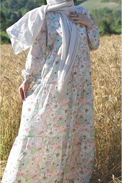 EMİNOS BUTİK Rochie Florală Flight Flight Verde