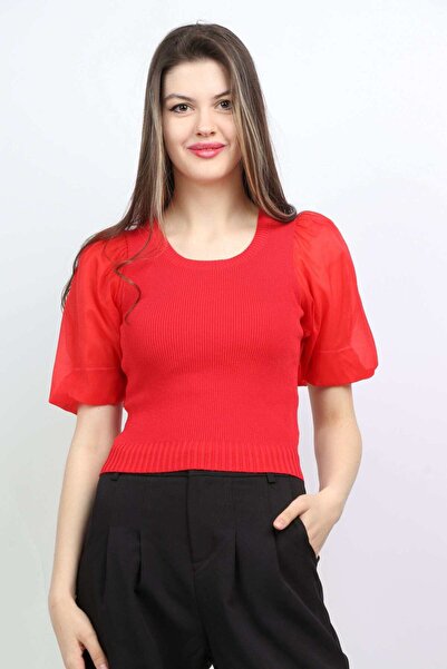 mica Solid Square-Neck Top