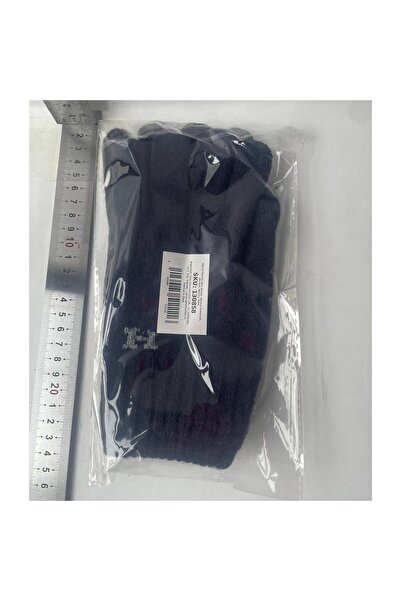 Flippy Men's Gloves, Flippy, Model H, Touchscreen Function, Knitted Acrylic Material, Navy Blue