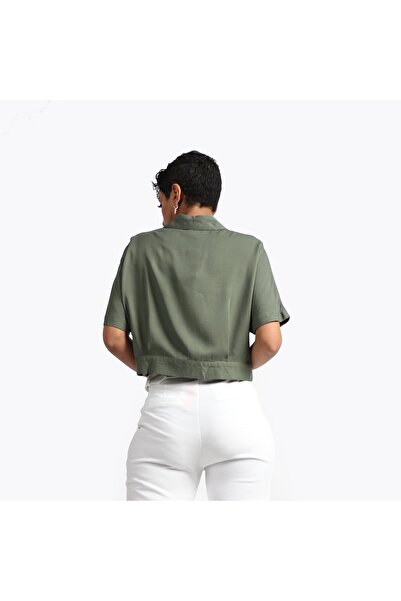 Nichii Oversized Short Viscose Top