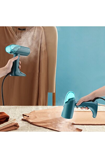 Flippy Σίδερο ρούχων, Flippy, Φορητό σίδερο ρούχων, Ταξιδιωτικό, 20 x 10,5 x 8,7 cm, 1500 W, 220 V, Τυρκουάζ