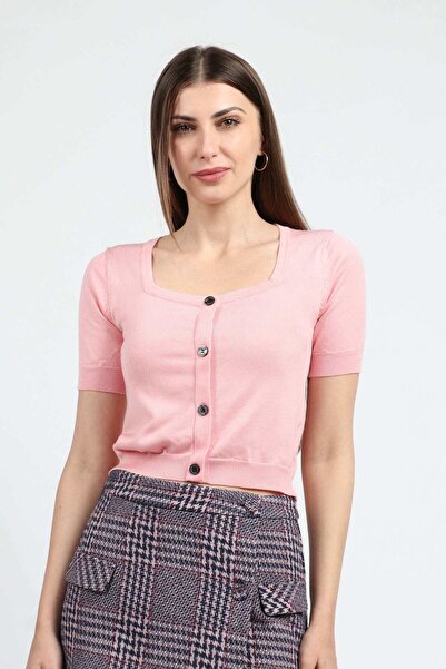 Kitschen Solid Button-Front Top