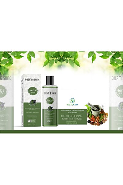 Herbal زيت الشعر