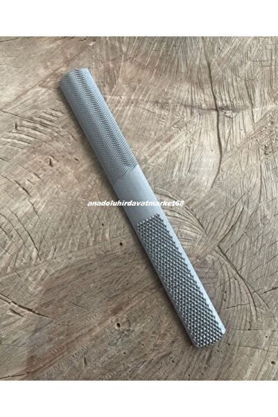 DMR ÇİFTLİ EYE AHŞAP TÖRPÜ METAL EĞE AHŞAP METAL TÖRPÜLEME KARBON ÇELİK 20CM