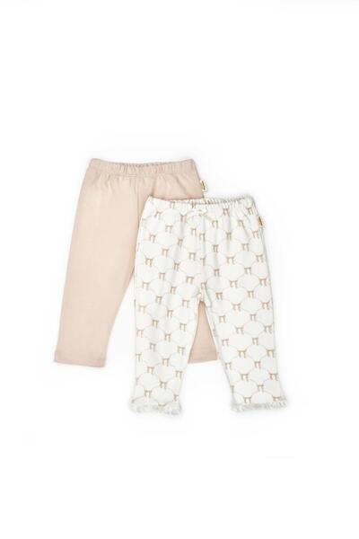 BabyCosy Organic Wear Baby 2-Pack Pants 100% Organic Cotton, Baby - Newborn - Csy8145