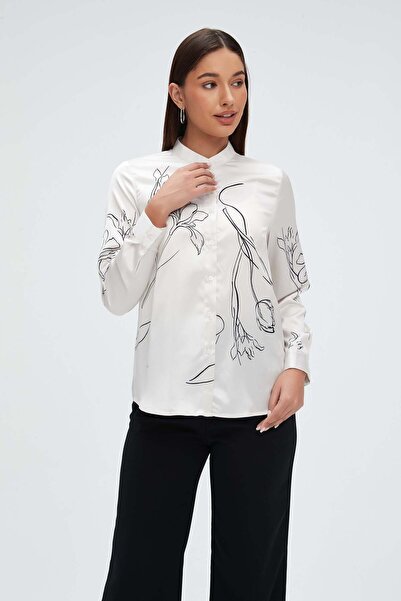 mica Floral Long-Sleeve Top