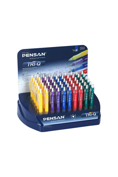 Pensan Tri- Q Versatil Uclu Kalem 0.7mm