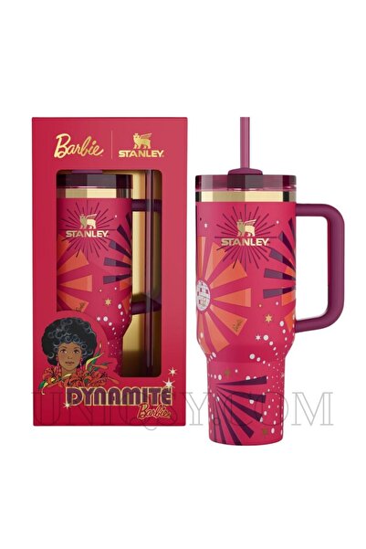 Generic X Barbie 80s Dynamite 40 OZ Tumbler