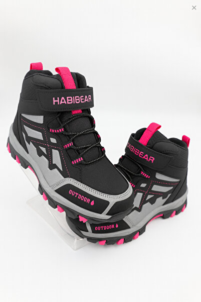 Bitmedeniste Çocuk Outdoor Kışlık Su Geçirmez Bot - Kaymaz Taban, Renk Seçenekli