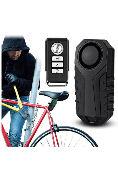 2H Alarmă antifurt pentru bicicletă cu telecomandă