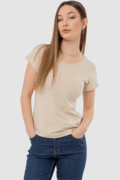 CARINA Solid Short-Sleeve Top