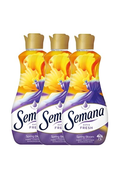 Semana Spring Bloom Fabric Softener, 3 x 1.5 L, 225 washes
