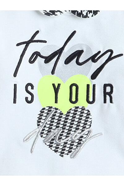 Victor and Jane By Styli Girls Houndstooth Top and Leggings Set