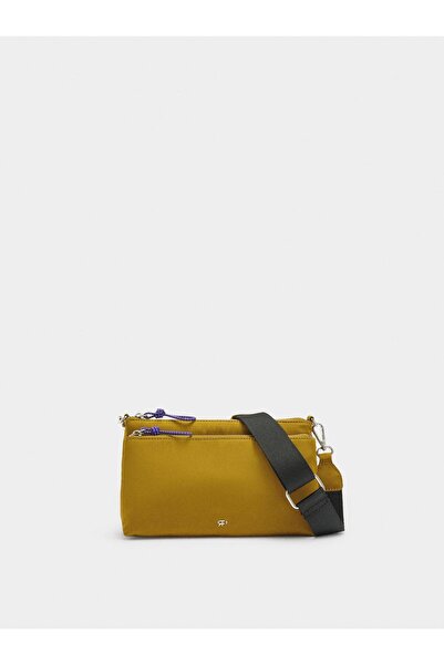 PARFOIS Teknik Kumaş Çapraz Askılı Çanta