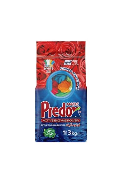 Predox Detergent rufe automat Power Active Enzyme, pentru haine albe si color...