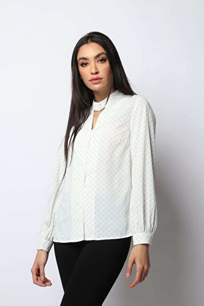 Nichii Floral Soft Long-Sleeve Top