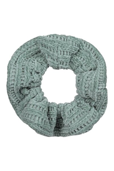 SHOPIENS - Elastic de păr pentru femei, culoare petrol, chenilă texturată