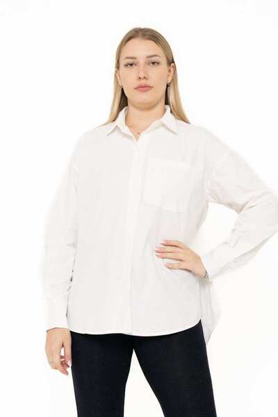 Yola Solid Buttoned Long-Sleeve Top