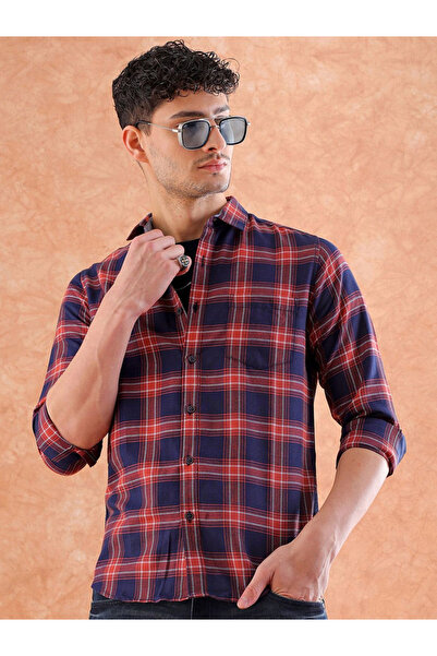 HardSoda By Styli Men Plaid Flannel Casual Shirt